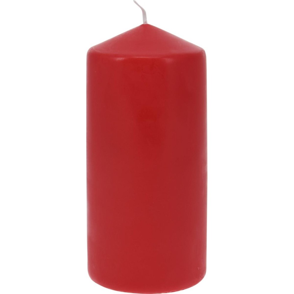 CANDELA 7X15CM ROSSO